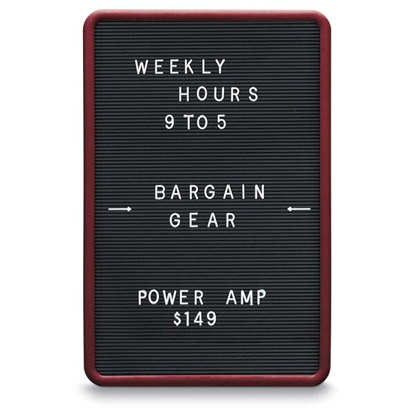 United Visual Products Corkboard, Single Door, Radius Frame, 36x36", Bronze/Black Rubber UV7002-BRONZE-RUBBER - main